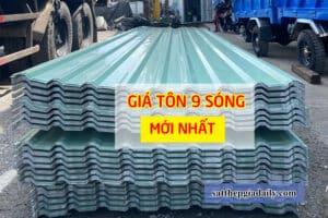 Báo giá tôn 9 sóng mới nhất