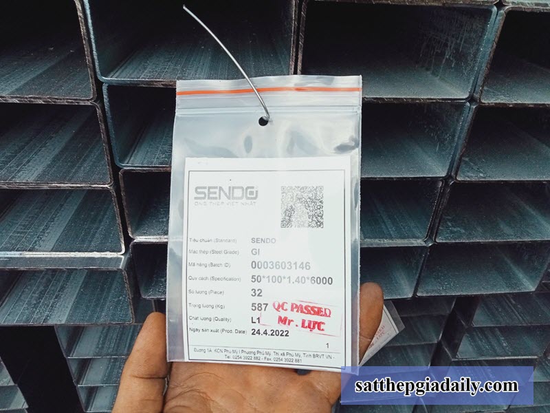 Thép hộp đen Sendo