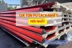 Báo giá tôn PU cách nhiệt mới nhất
