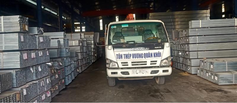 Đại lý thép hộp Hồng Ký chính hãng, giá rẻ, CK 5 -10% - Tôn Thép VQK