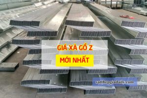 Giá xà gồ Z mới nhất