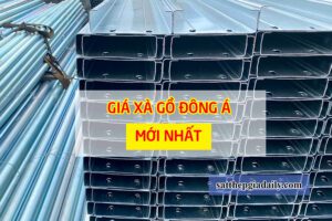 Giá xà gồ Đông Á mới nhất