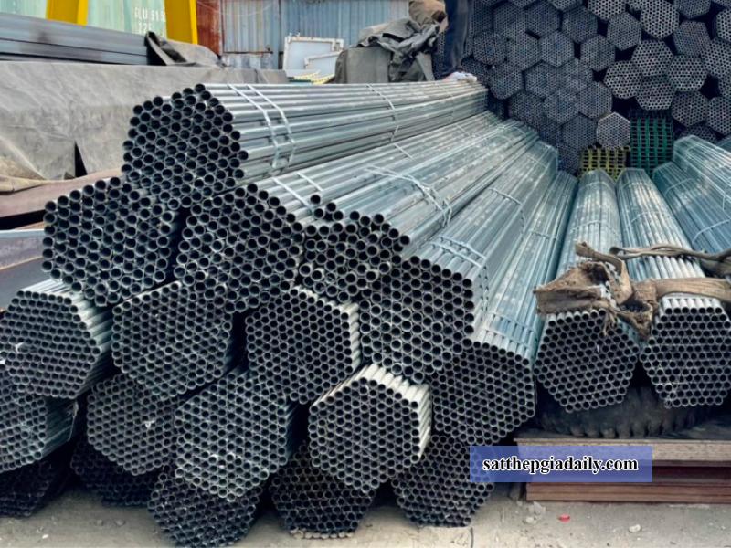 Thép ống mạ kẽm phi 21