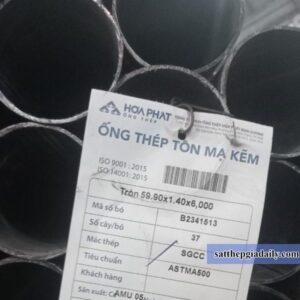 Ống thép phi 60 là sản phẩm được sử dụng chủ yếu trong xây dựng, ống dẫn có đường kính ngoài xấp xỉ 60mm