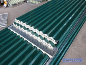 Giá tôn lạnh màu xanh rêu Đông Á