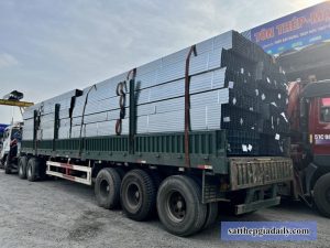 Giá thép hộp mạ kẽm tại Long An