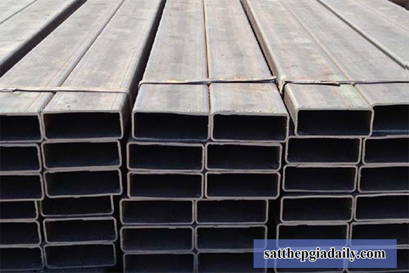Thép hộp mạ kẽm 530x150