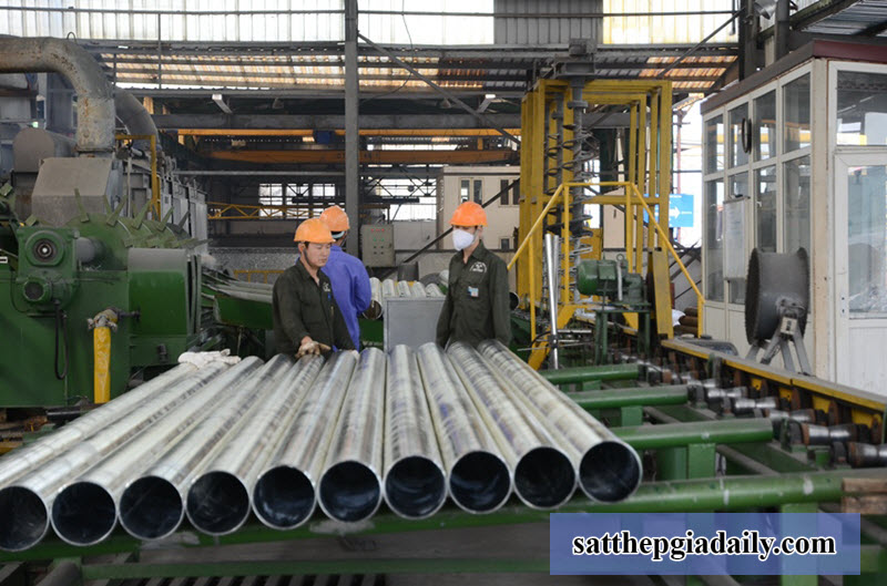 Nhà máy sản xuất ống thép Nguyễn Tín
