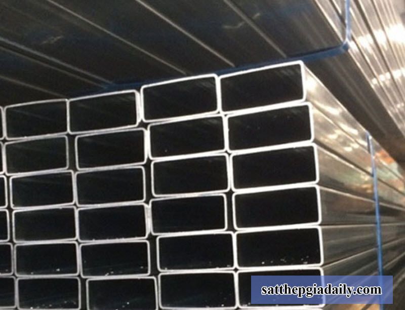 Thép hộp mạ kẽm 100x150