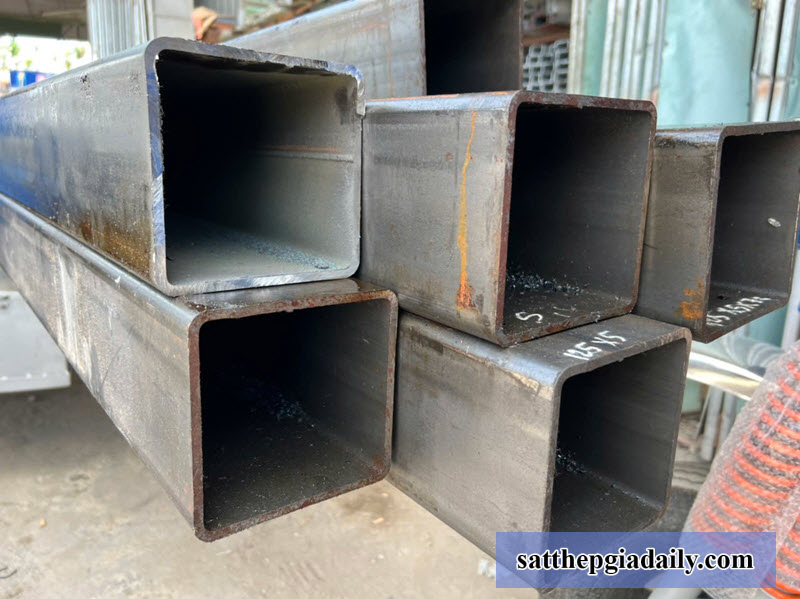 Thép hộp mạ kẽm 125x125