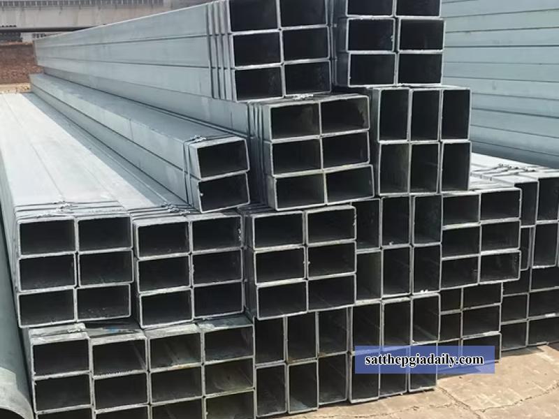 Thép hộp mạ kẽm 200x100