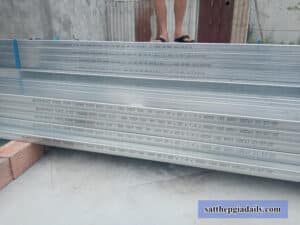 Giá thép hộp Hòa Phát chữ nhật mạ kẽm 40x80