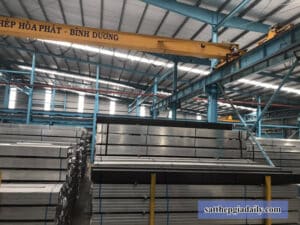 Giá thép hộp Hòa Phát chữ nhật mạ kẽm 50x100