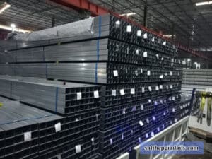 Giá hộp vuông mạ kẽm Hòa Phát 14x14