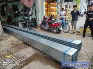Giá thép hộp Hoa Sen tại Quận 12