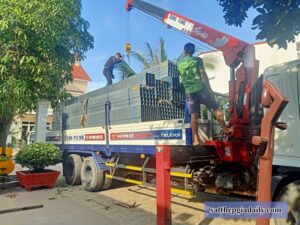 Giá sắt thép hộp Đông Á tại Long An