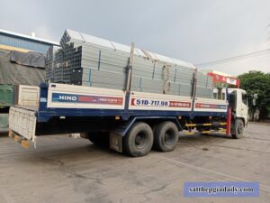 Giá sắt thép hộp Đông Á tại Trà Vinh