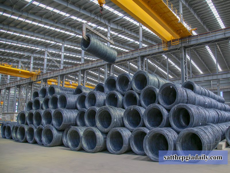 Dây chuyển sản xuất Thép Hòa Phát