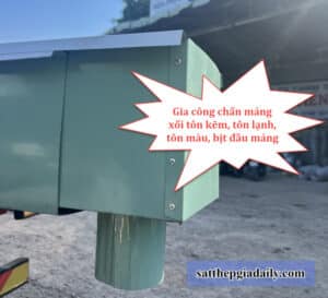 Gia công chấn máng xối tại TPHCM