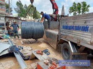 Giá thép VinaOne tại Cà Mau