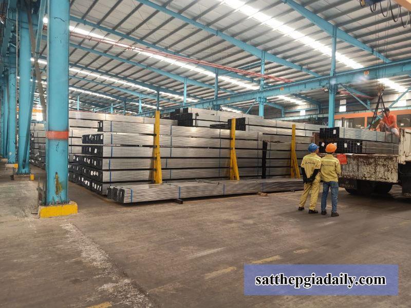 Kho thép Pomina tại Tôn Thép VQK