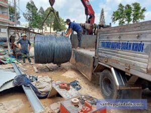 Giá thép Việt Nhật tại Long An
