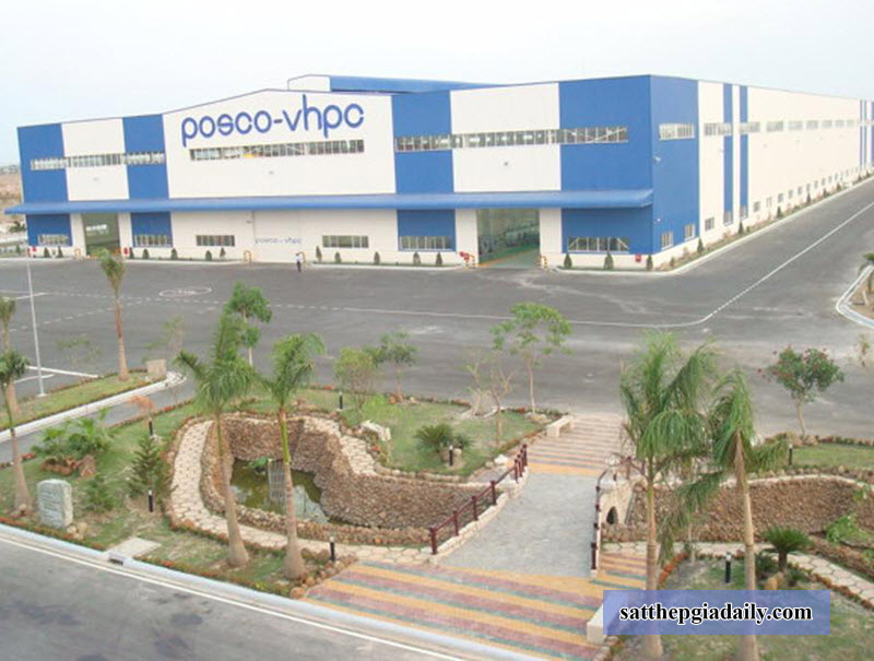 Nhà máy thép Posco Vina
