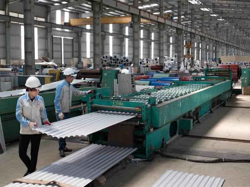 Các loại sóng tôn Hoa Sen thông dụng