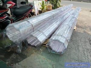 Tôn lấy sáng 5 sóng trắng trong