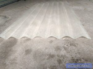 Tôn nhựa fibro trắng trong