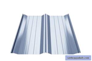 Tôn seamlock 2 sóng trắng trong