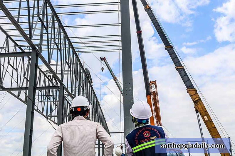 Ứng dụng thép Việt Mỹ trong kết cấu công trình
