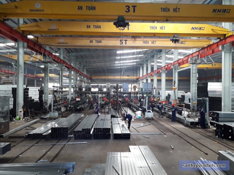 Thép hộp Tuấn Võ giá thành rẻ, độ bền cao nên được ưa chuộng rộng rãi