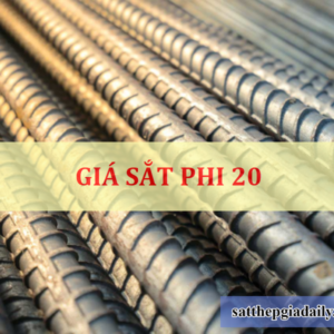 Giá sắt phi 20 rẻ nhất, mới nhất