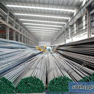 Kho chứa cây thép phi 10 tại nhà máy Vương Quân Khôi