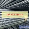 Giá sắt phi 12 mới nhất