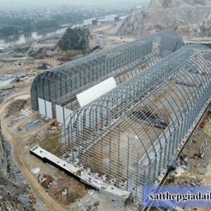 Thi công dầm thép công trình với thép phi 20