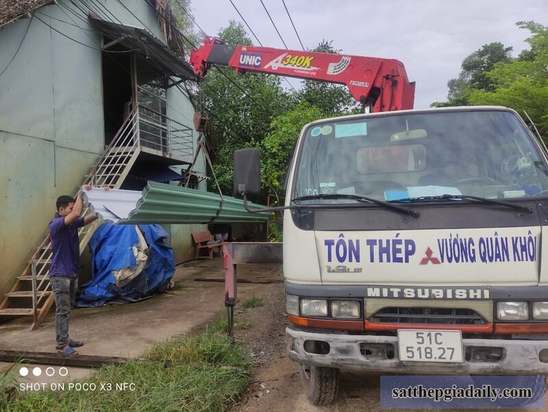 Tôn Thép Vương Quân Khôi - Đại lý tôn Hoa Sen uy tín tại Bà Rịa Vũng Tàu