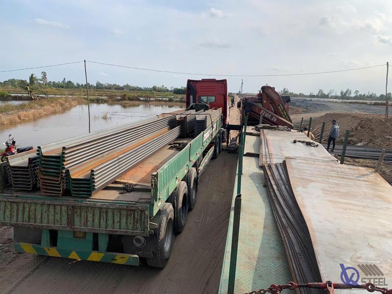 Tôn Thép VQK cung ứng cừ Larsen chính hãng