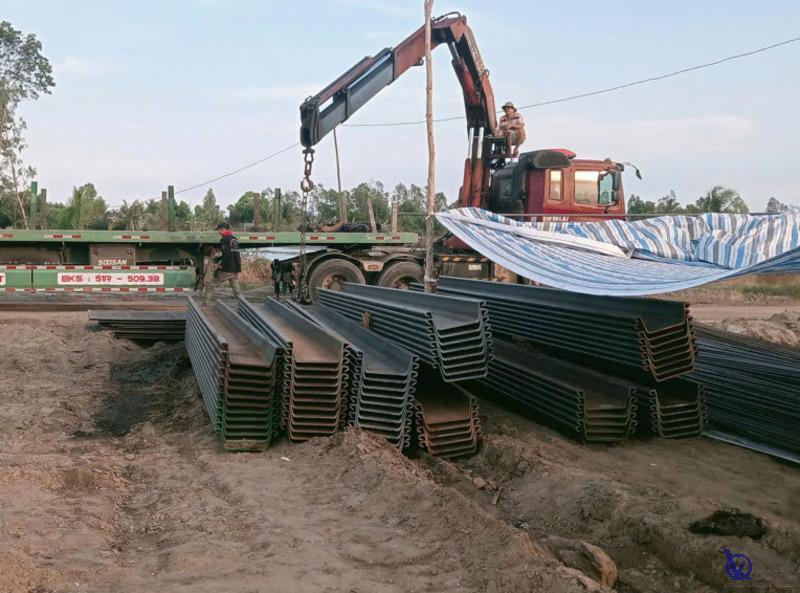 Báo giá cừ larsen tại Tiền Giang